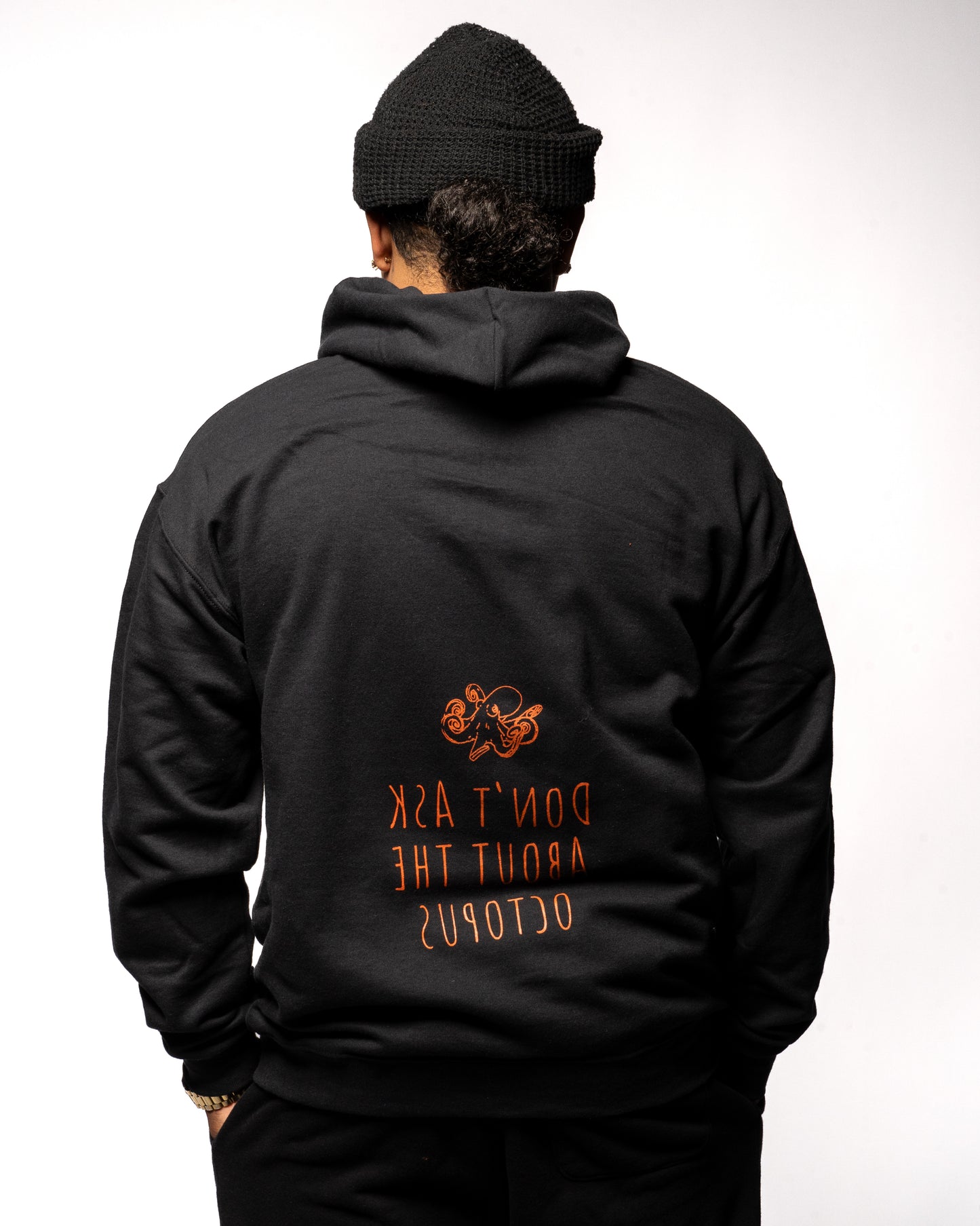 Black Spooky Tings Hoodie